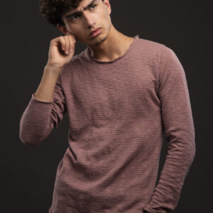 Men Full Sleeve Printed Sweatshirt -Gray